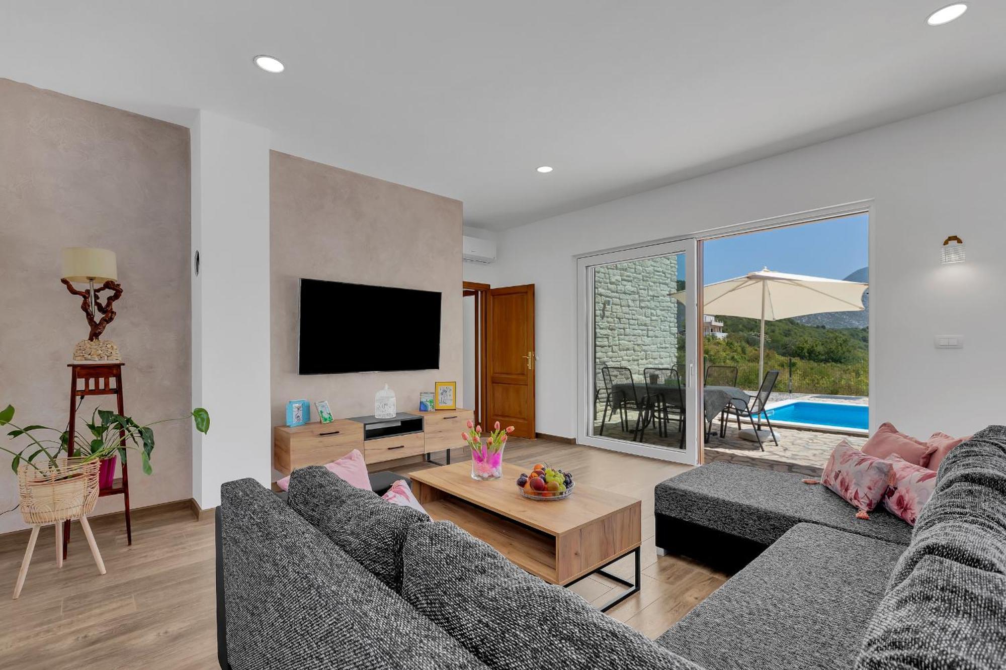 Charming Holiday Home Dolac In Rural Area With Pool Slime Kültér fotó